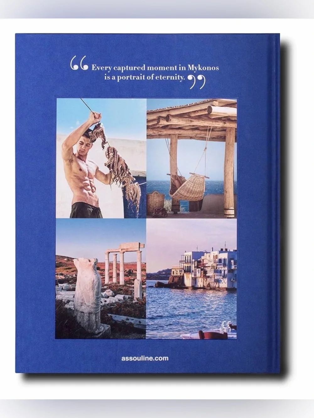 Assouline Mykonos Muse Coffee Table Book